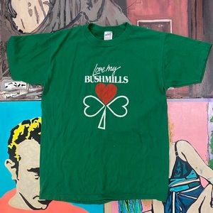 Vintage Bushmills St Patrick’s Day Irish T Shirt